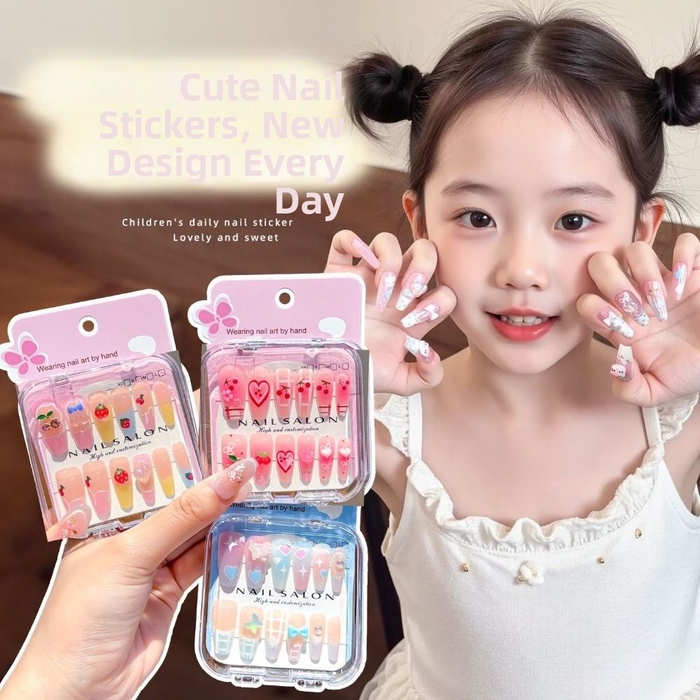 Nail Art Love - New Fashion Cartoon Children Wearing Nails