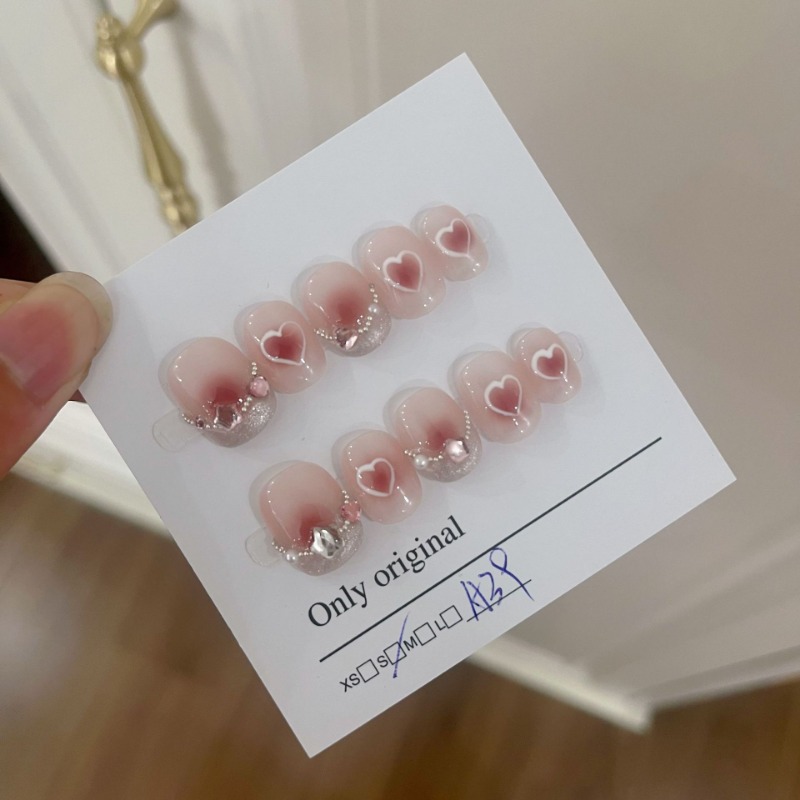 10 Pieces Summer French Short  - Nail Art Love recension och pris
