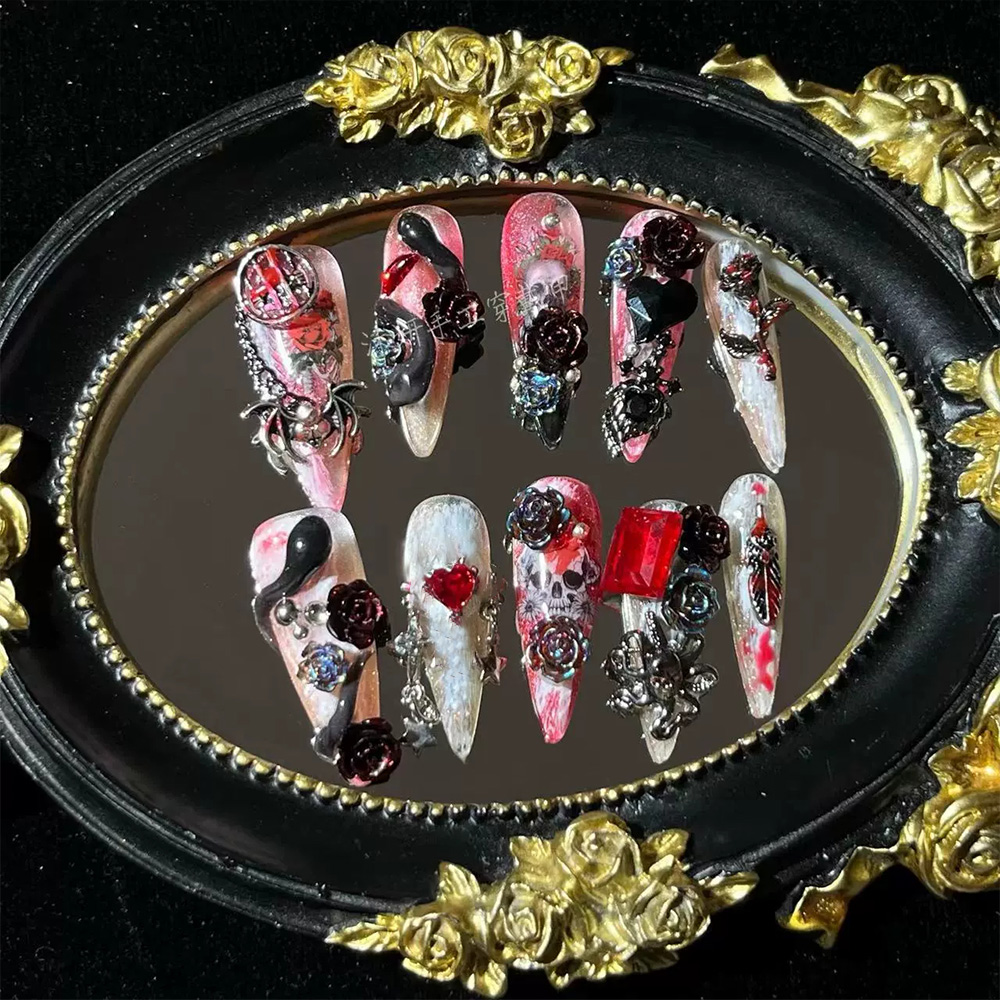 Cool Dark Punk American Style  - Nail Art Love recension och pris