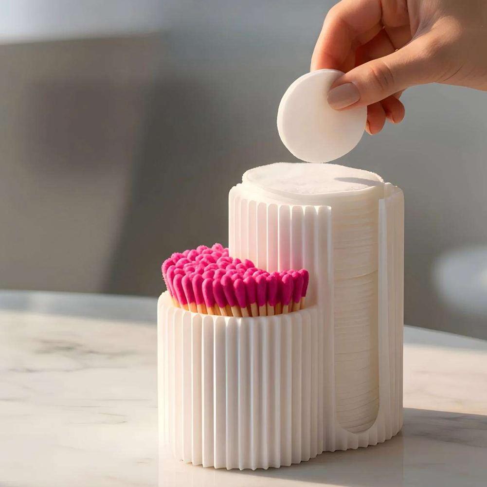 Cotton Swabs Storage Box Makeu - Nail Art Sch recension och pris