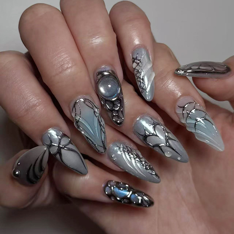 24pcs Wearable Press on Nails  - Nail Art Love recension och pris