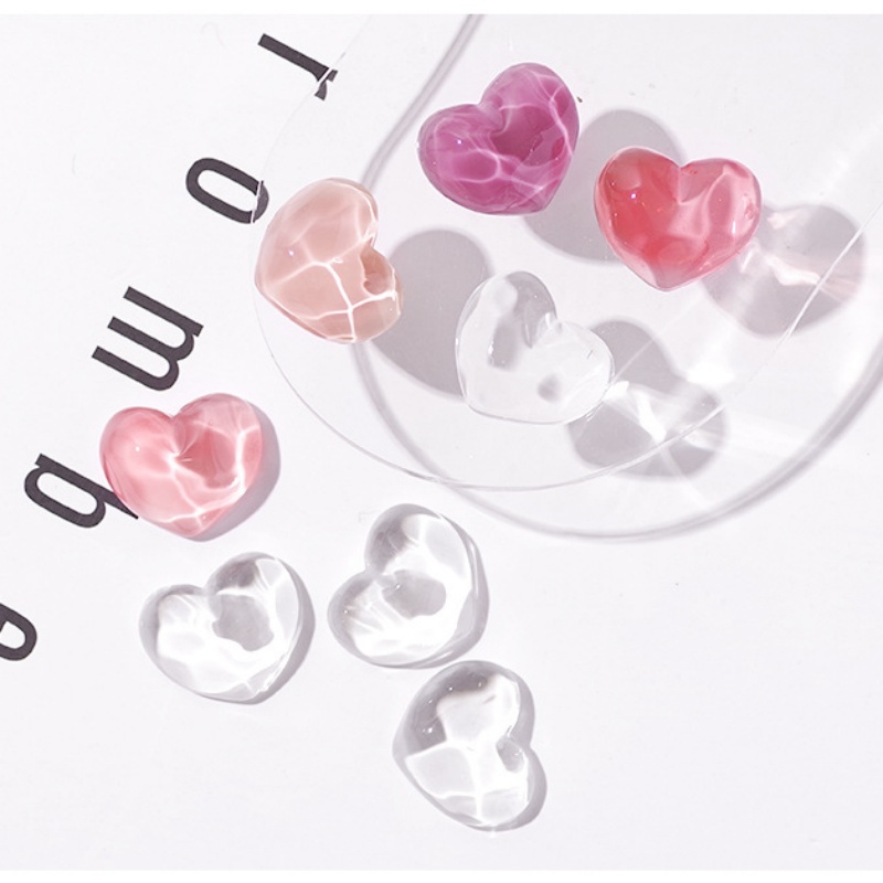 40Pcs Transparent Glass Nail A - Nail Art Quotes recension och pris