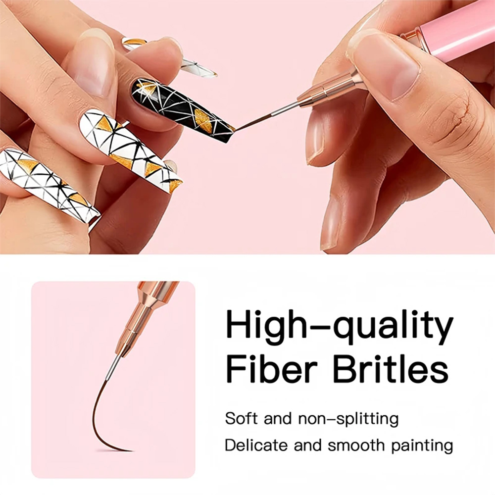 5pcs/Set Professional Nail Bru - Nail Art Sch recension och pris