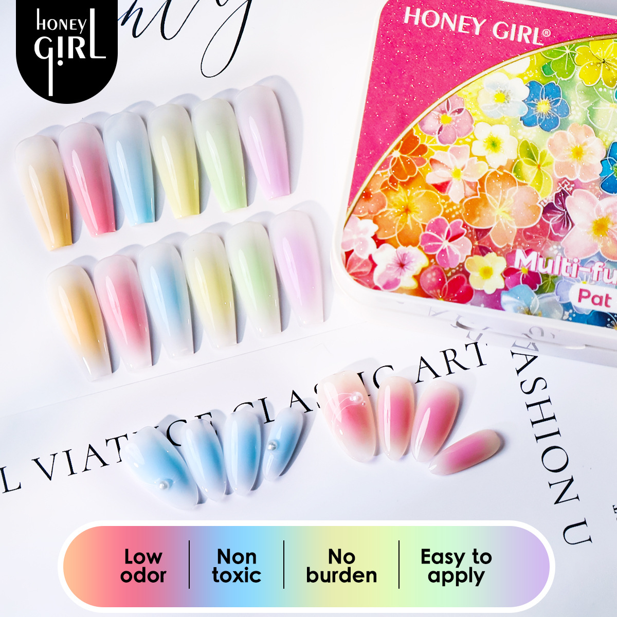 6 Colors Air Cushion Patting G - Nail Gel Polish Set recension och pris