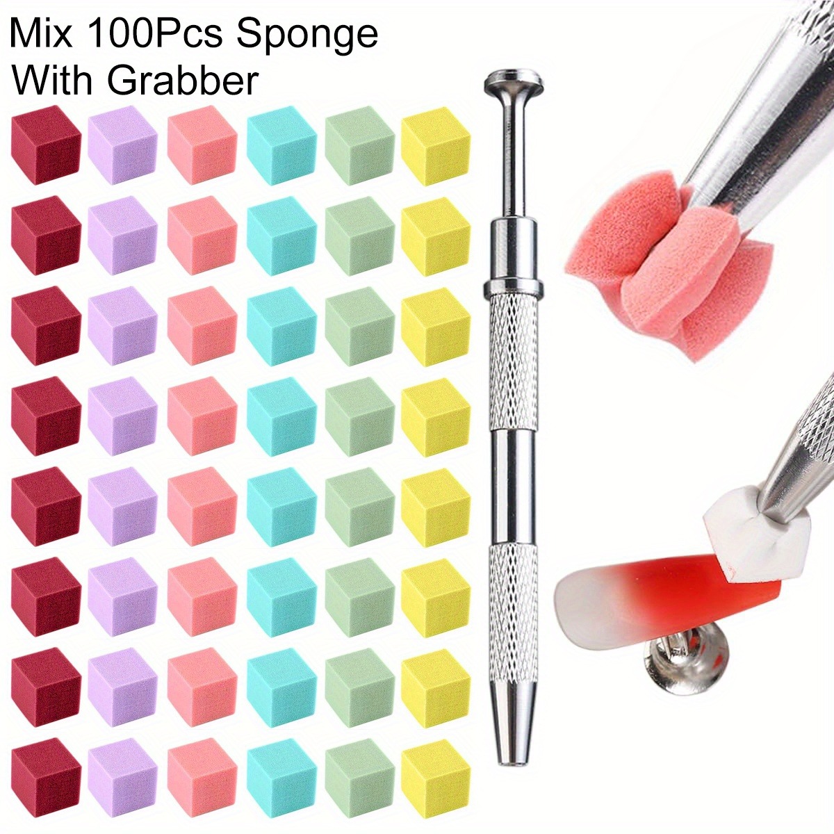 1/50/100Pcs Square Nail Art Sp - Nail Gel Polish Set recension och pris