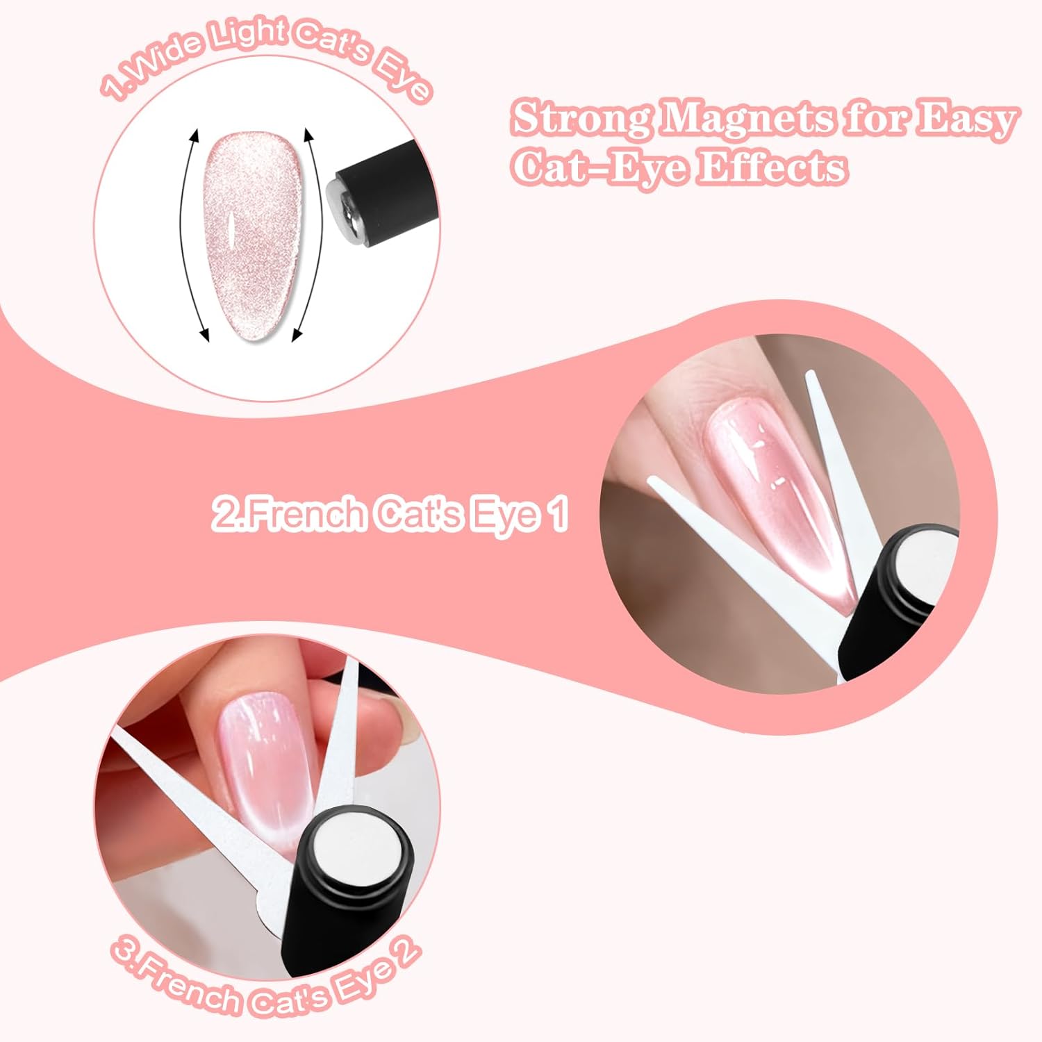 Double Headed Nails Magnet Fre - Nail Gel Polish Set recension och pris