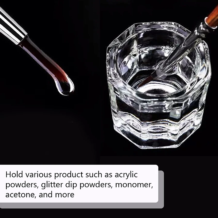 1Pc Mini Crystal Glass, Clear  - Nail Art Sch recension och pris