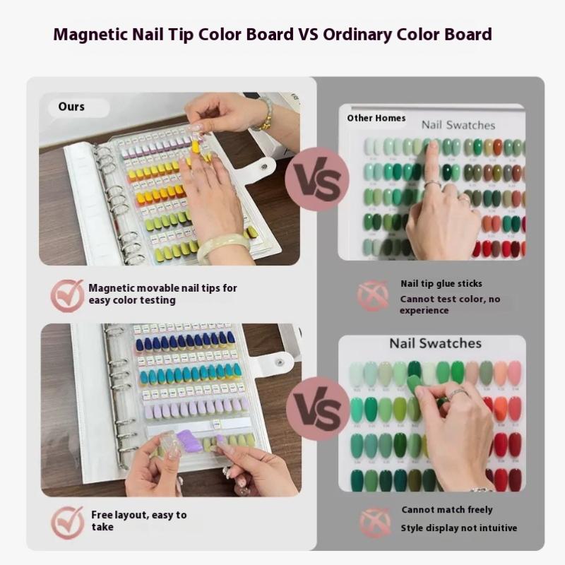 48/96/144/192 Colors Magnetic  - Nail Art Sch recension och pris