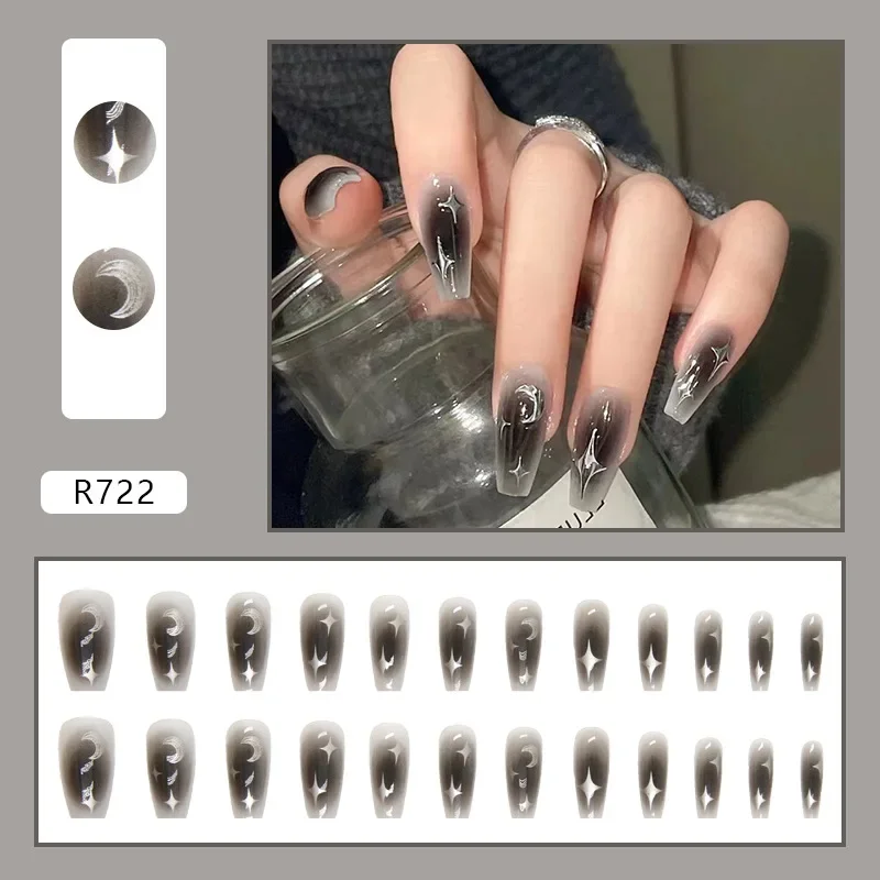 24Pcs/Set Dark Spice Wearable  - Nail Art Love recension och pris