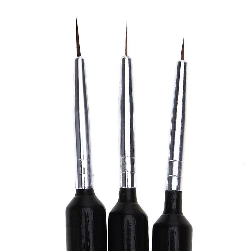 3Pcs Ultra-fine Nail Art Liner - Nail Art Brush Set recension och pris