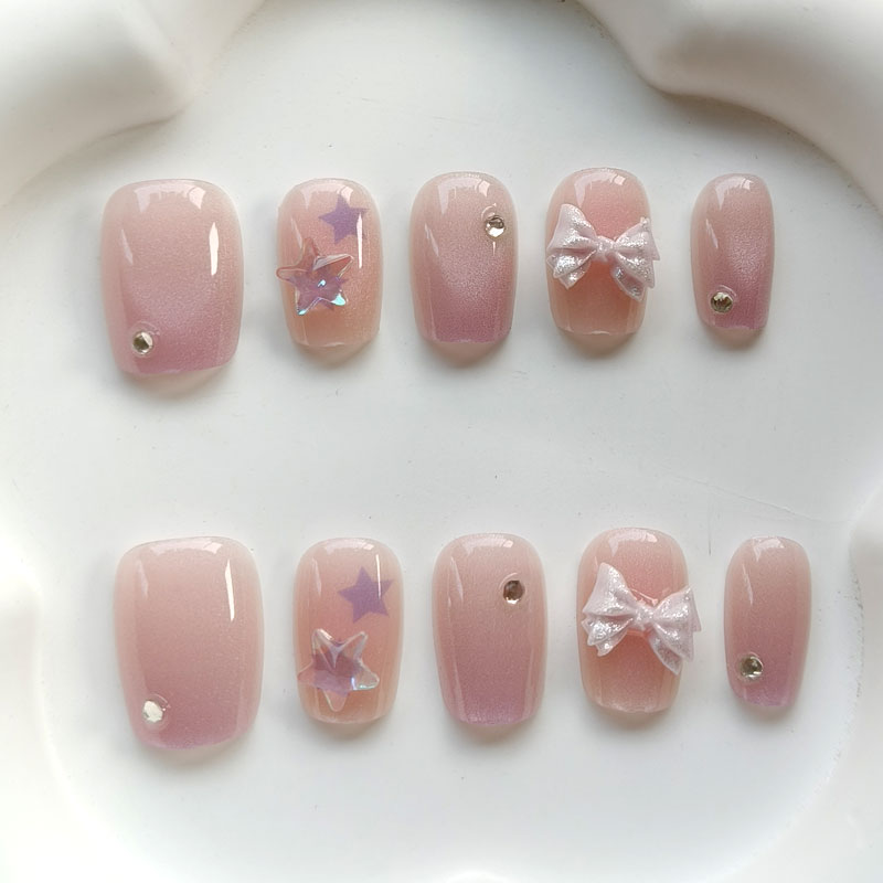 10Pcs Teenage Girl Fashion Cut - Nail Art Love recension och pris