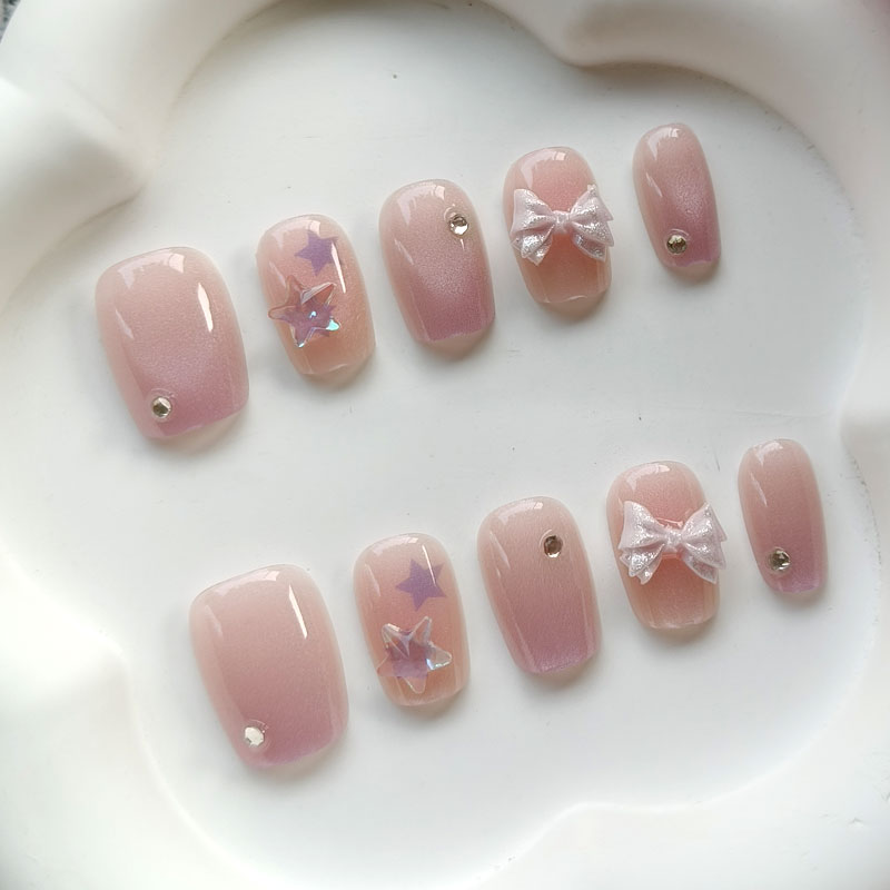 10Pcs Teenage Girl Fashion Cut - Nail Art Love recension och pris