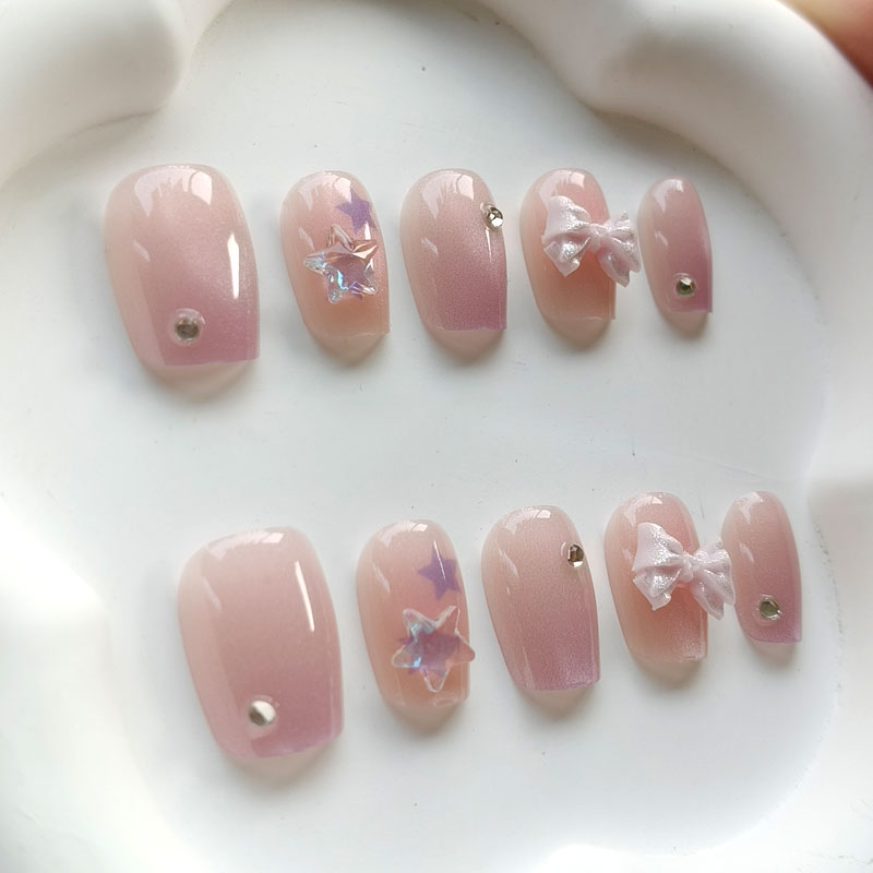 10Pcs Teenage Girl Fashion Cut - Nail Art Love recension och pris