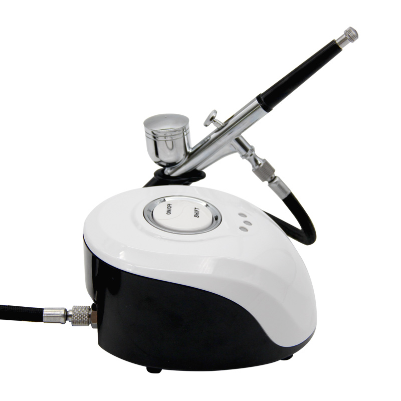 Portable Airbrush With Compres - Nail Art Sch recension och pris