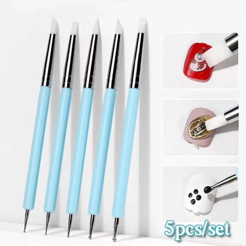 5PCS Silicone Clay Sculpting T - Nail Art Sch recension och pris
