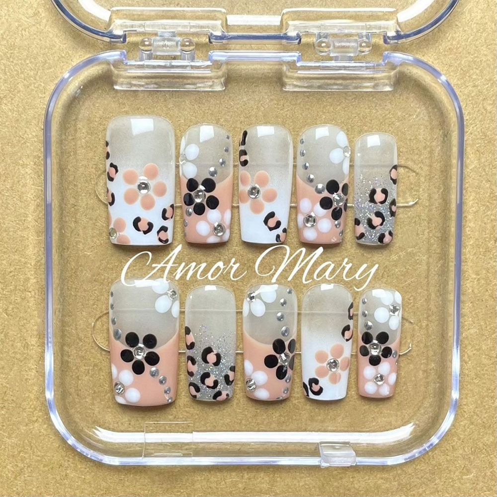 Summer Fresh 3D Flower Diamond - Nail Art Love recension och pris