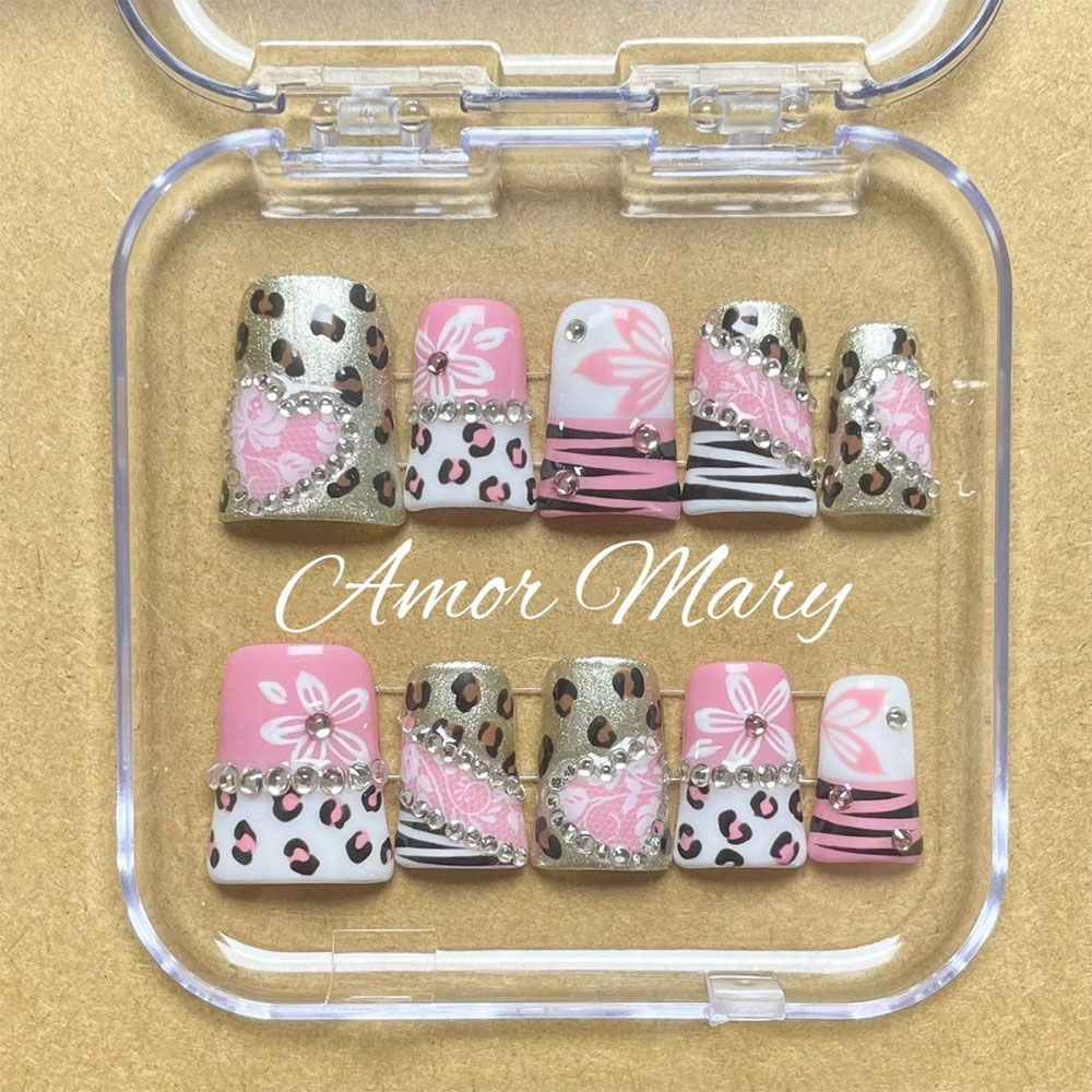 Summer Fresh 3D Flower Diamond - Nail Art Love recension och pris