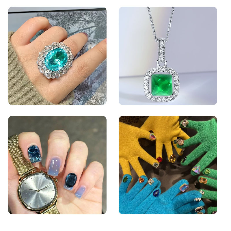 DIY Cube Ring Necklace Bracele - Nail Art Love recension och pris
